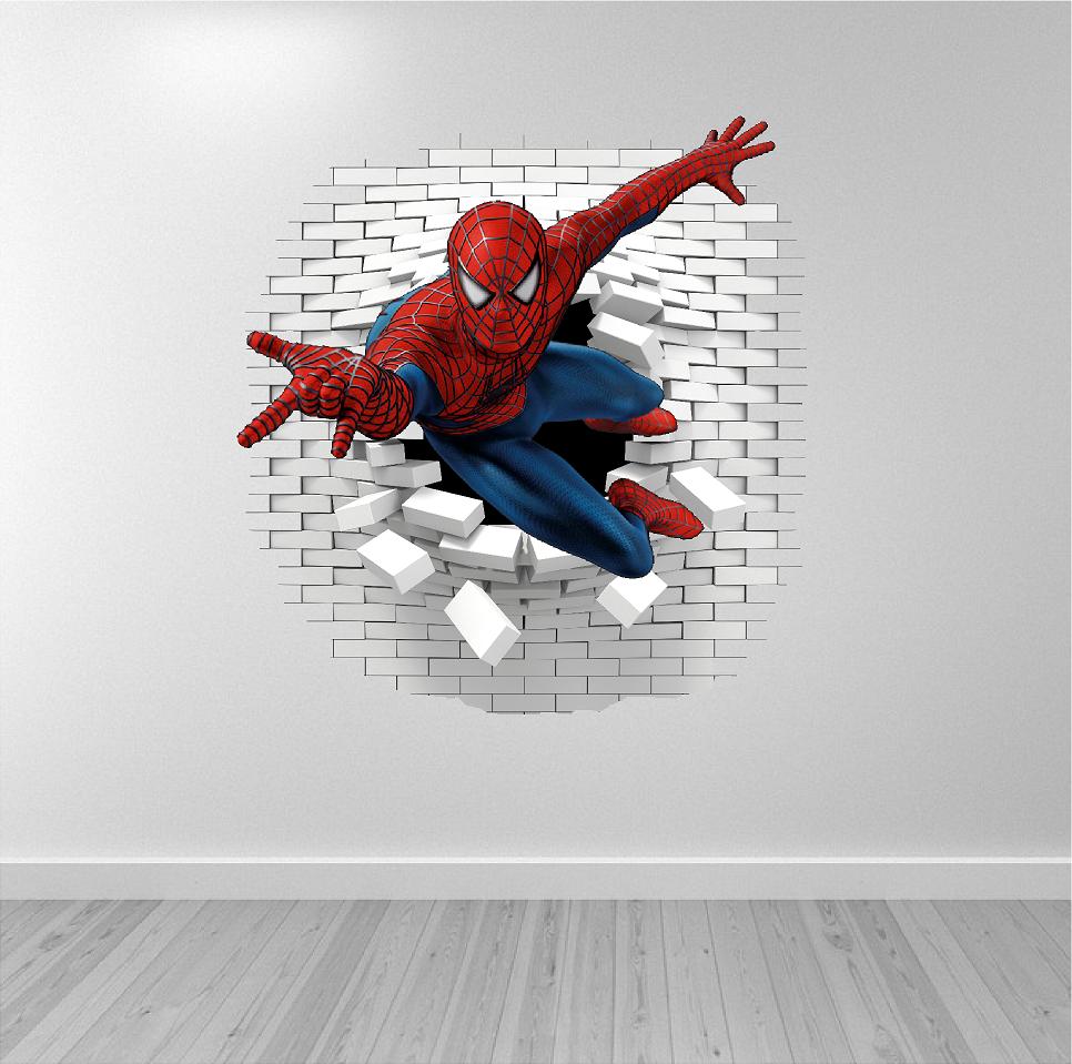  Spiderman - hola í vegg