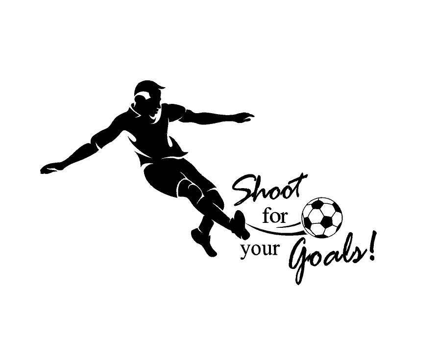 Shoot for your goals. 2