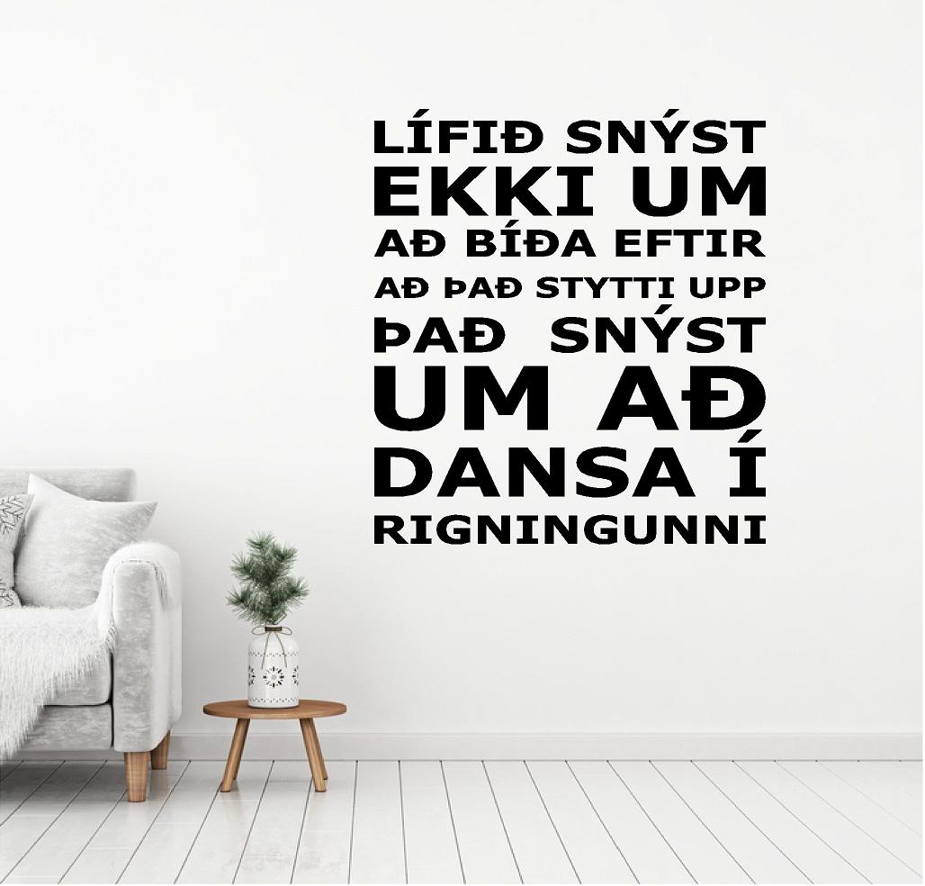 Lífið rigningunni