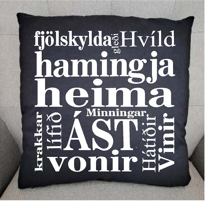 Heima púði