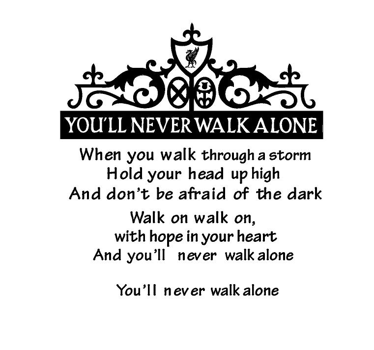  You'll never walk alone 3